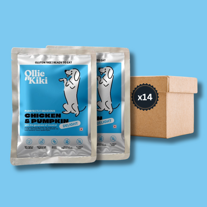 Fortnight Delight – Chicken & Pumpkin Fresh Dog Food