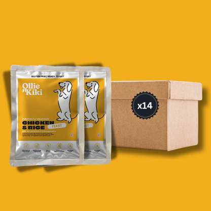 Fortnight Feast – Chicken & Rice Fresh Dog Food
